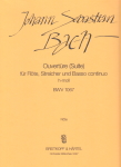 OVERTURE (Suite) in B minor BWV1067 flute part