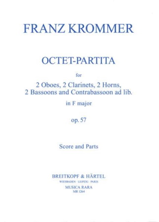 OCTET-PARTITA Op.57 (score & parts)