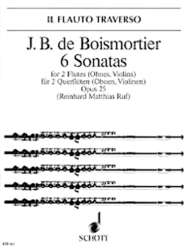 SIX SONATAS FOR TWO FLUTES Op.25