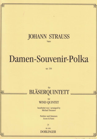 DAMEN-SOUVENIR-POLKA Op.236 (score & parts)