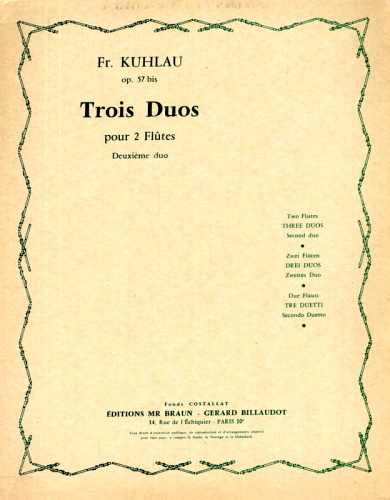 THREE DUOS Op.57 bis No.2