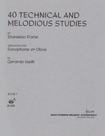 40 TECHNICAL & MELODIOUS STUDIES Book 1