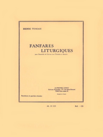 FANFARES LITURGIQUES score & parts