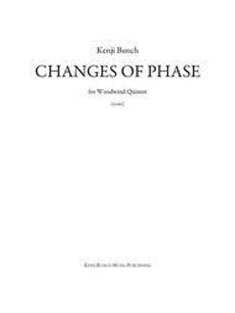 CHANGES OF PHASE score and parts
