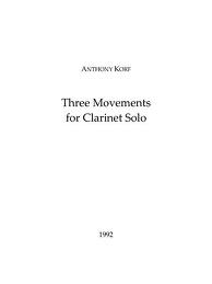 THREE MOVEMENTS