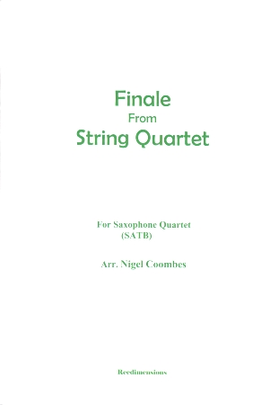 FINALE from string quartet No. 78