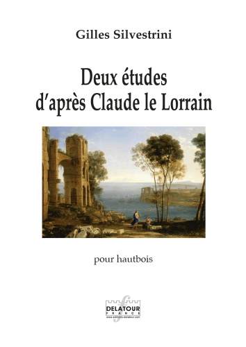 DEUX ETUDES d'apres Claude de Lorrain