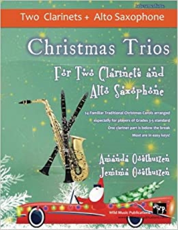 CHRISTMAS TRIOS for Two Clarinets & Alto Saxophone