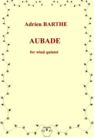 AUBADE (score & parts)