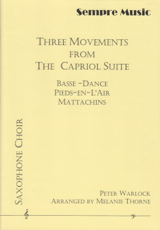 THREE MOVEMENTS from The Capriol Suite (score & parts)