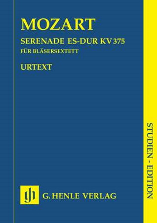 SERENADE in Eb major KV 375 (study score)