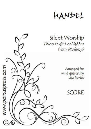 SILENT WORSHIP (score & parts)