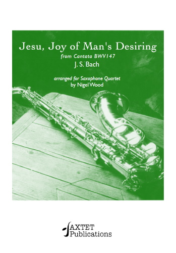 JESU, JOY OF MAN'S DESIRING (score & parts)