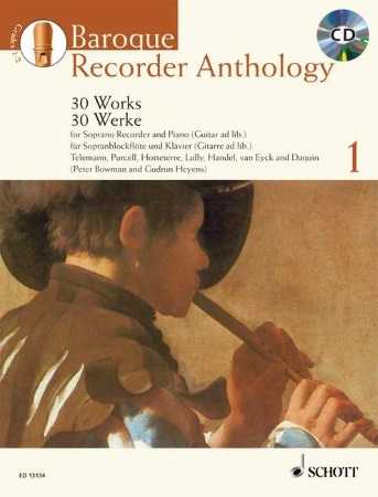 BAROQUE RECORDER ANTHOLOGY Volume 1 + CD