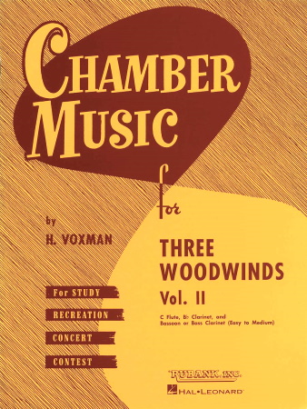 CHAMBER MUSIC for Three Woodwinds Volume 2 (playing score)