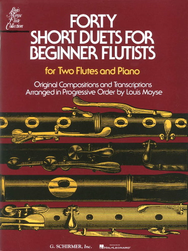 FORTY SHORT DUETS FOR BEGINNER FLAUTISTS