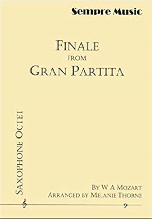 FINALE from Gran Partita (score & parts)