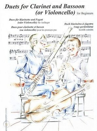 DUETS FOR CLARINET AND BASSOON for Beginners