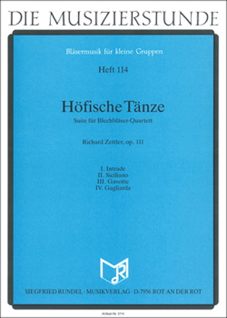HOFISCHE TANZE Op.111