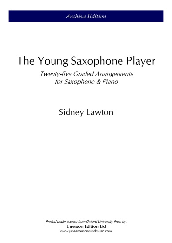 THE YOUNG SAXOPHONE PLAYER