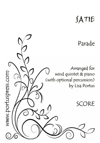PARADE (score & parts)