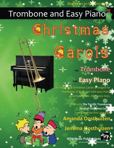 CHRISTMAS CAROLS for Trombone & Easy Piano