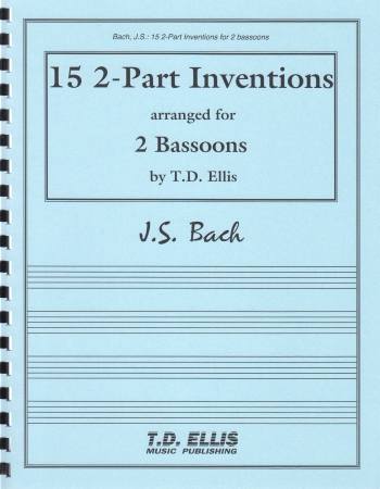 15 2-PART INVENTIONS (playing score)