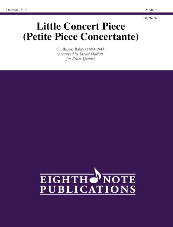 LITTLE CONCERT PIECE (Petite Piece Concertante)