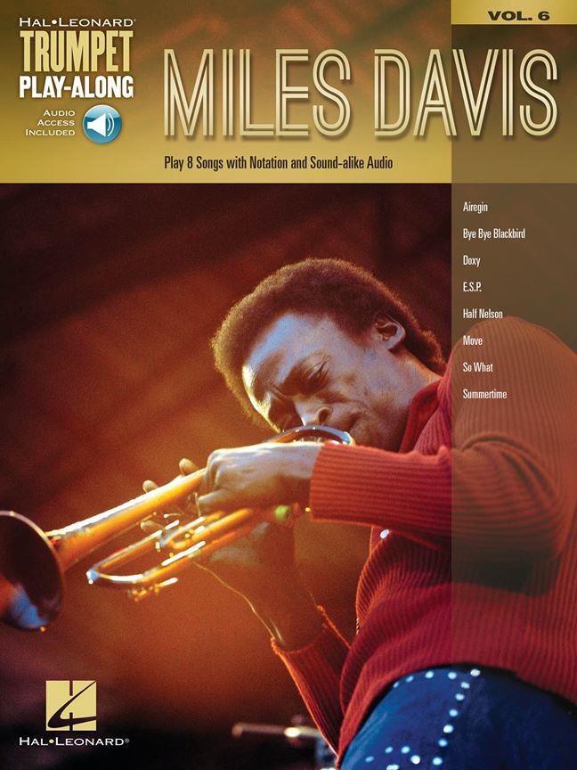 MILES DAVIS Trumpet Playalong + Online Audio