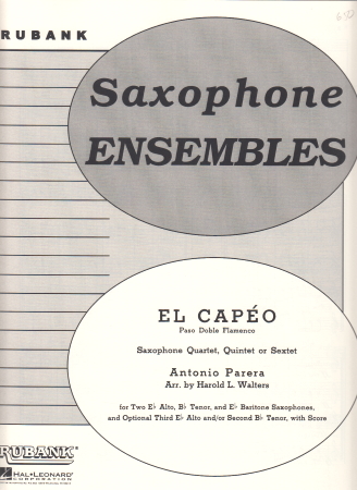 EL CAPEO (score & parts)
