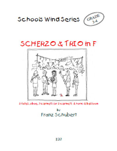 SCHERZO & TRIO in F major (score & parts)