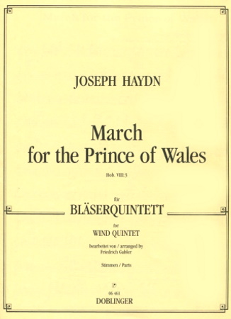 MARCH FOR THE PRINCE OF WALES