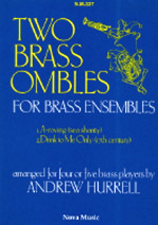 TWO BRASS OMBLES