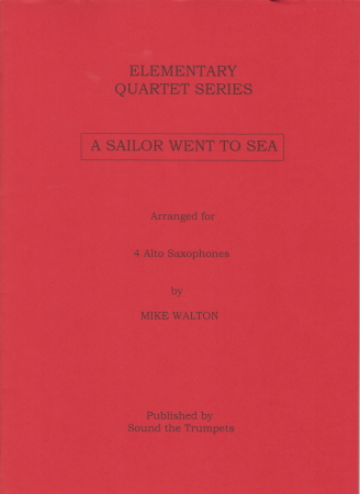 A SAILOR WENT TO SEA (score & parts)