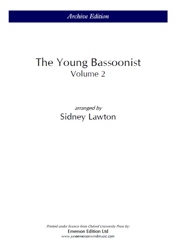 THE YOUNG BASSOONIST Volume 2