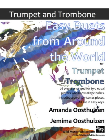 EASY DUETS FROM AROUND THE WORLD for Trumpet & Trombone