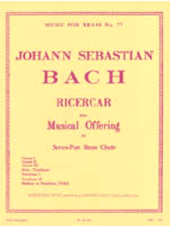 RICERCAR 'Musical Offering' score and parts