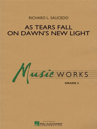 AS TEARS FALL ON DAWN'S NEW LIGHT (score & parts)