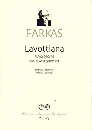 LAVOTTIANA (score & parts)