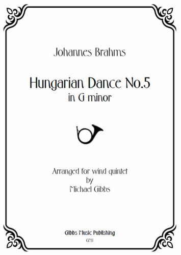 HUNGARIAN DANCE No.1 (score & parts)