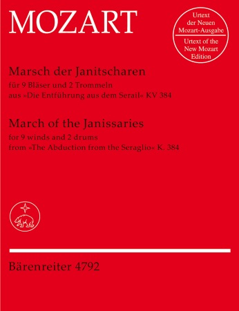 MARCH OF THE JANISSARIES (score & parts)