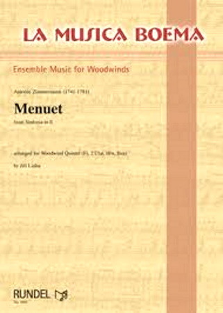 MENUET from Sinfonia in E major