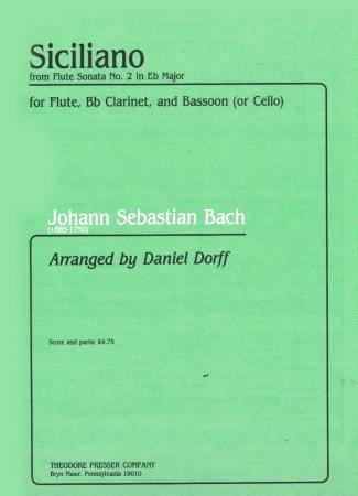 SICILIANO from Flute Sonata No.2 in Eb major
