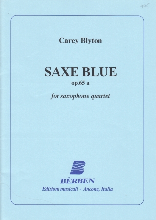 SAXE BLUE Op.65a score & parts