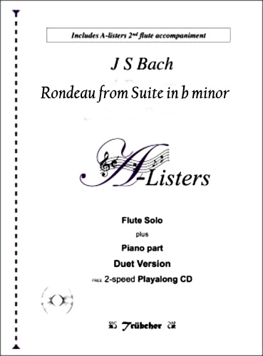 RONDEAU from Suite in B Minor (BWV1067) + CD