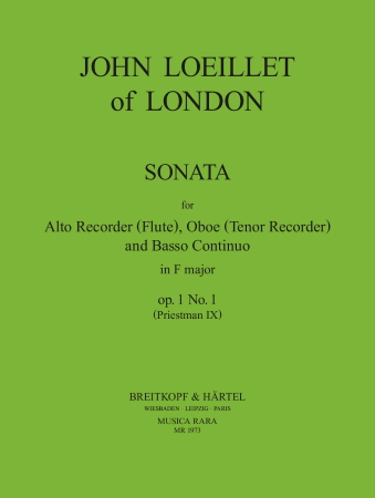 SONATA in c minor Op.1/5