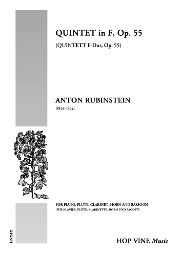 QUINTET in F, Op.55