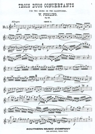 TROIS DUOS CONCERTANTES Op.13