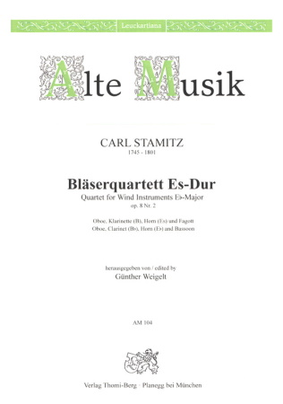 QUARTET in Eb major Op.8 No.2 (set of parts)