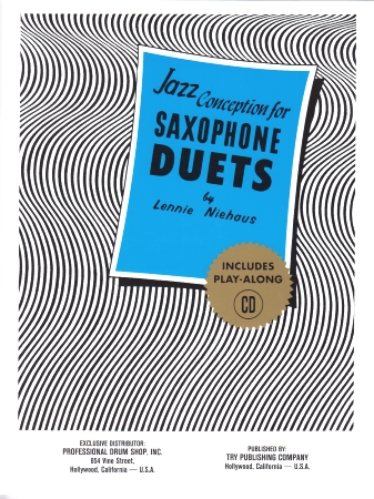 JAZZ CONCEPTION for Saxophone Duets + CD
